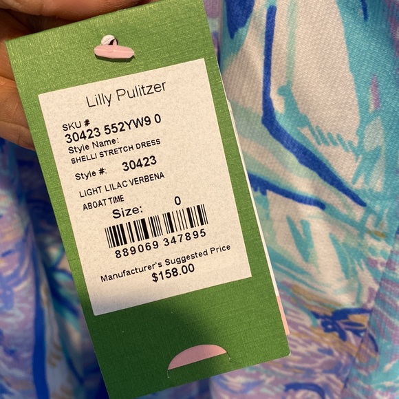 Lilly Pulitzer mini dress.  Sailboat print. - Picture 4 of 4